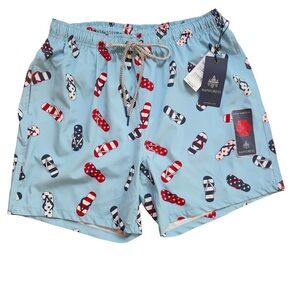 Rainforest Hip Hop Flip Flop Swim Trunks